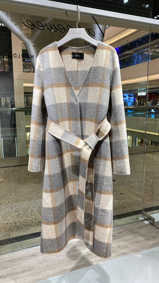 Wool blend felt coat #2